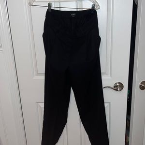 Black Loft Slacks with stretchy waistband